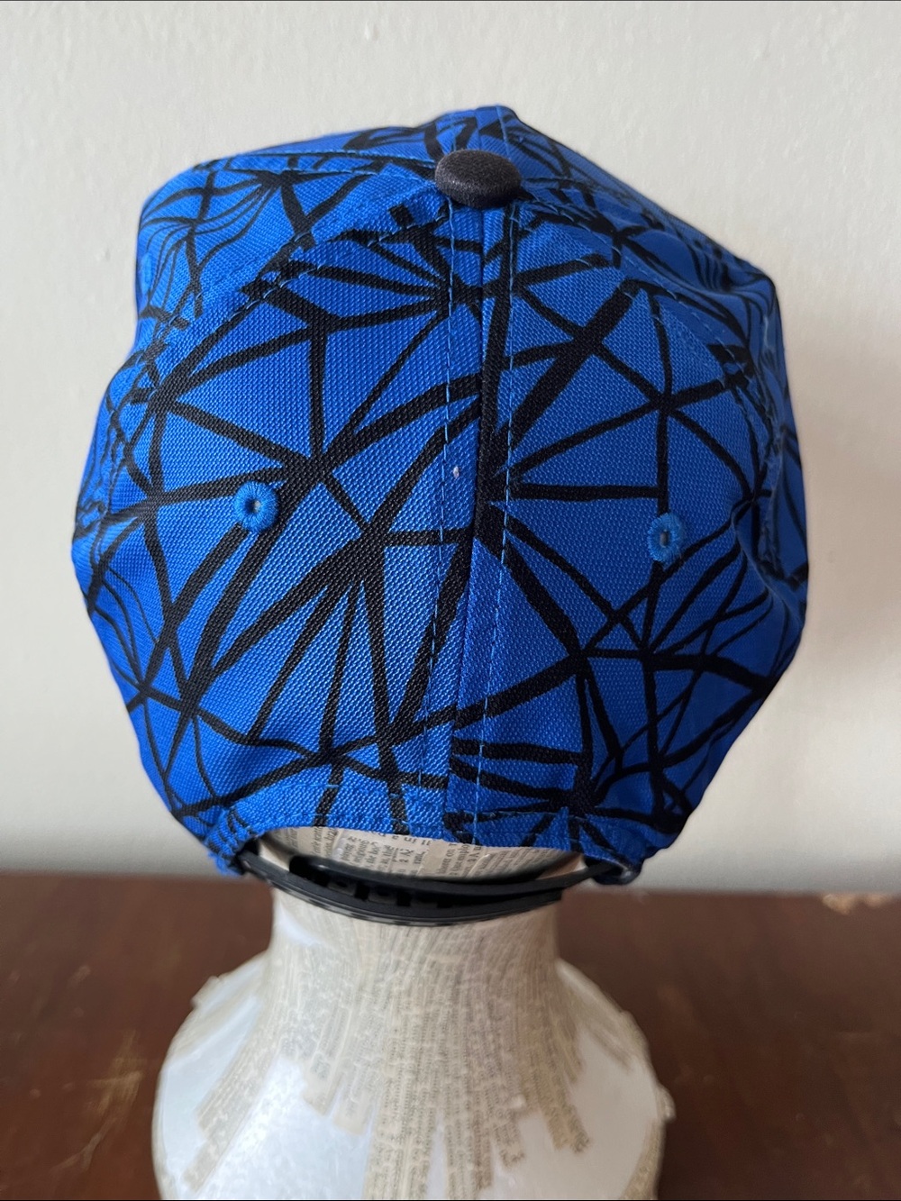 Nike Blue Graphic Five-Panel Cap with White Logo - Picture 4 of 12